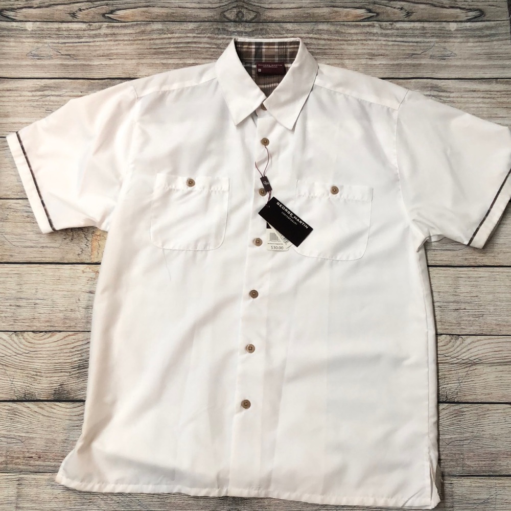 George Martin sz medium mens shirt